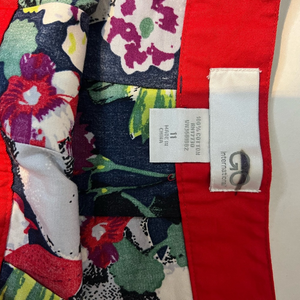 Merona Multicolor Floral Skirt